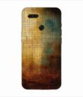 Printed Back Covers Honor 8 Pro close up painting golden blue background