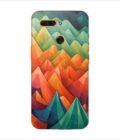 Printed Back Covers Honor 8 Pro close up painting mountain range with sky background