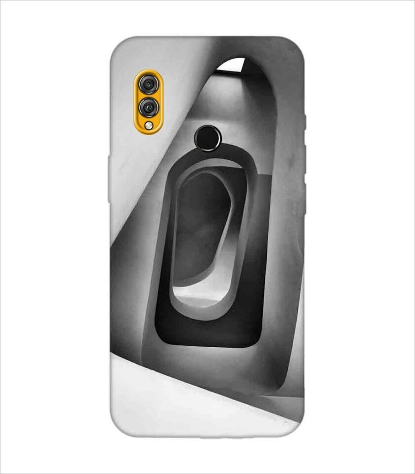 Printed Back Covers Honor 8X close up open window
