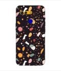 Printed Back Covers Honor View 20 close up pattern different types food