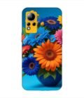 Infinix Note 12 bouquet flowers vase Custom Printed Back Cover Design