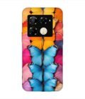 Infinix Note 40 Pro (5G) closeup colorful butterfly collection display Custom Printed Back Cover Design