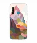 Infinix S5 Lite earthy colors palette abstract nature painting art Custom Printed Back Cover Design