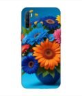 Infinix S5 bouquet flowers vase Custom Printed Back Cover Design