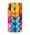 Infinix S5 closeup colorful butterfly collection display Custom Printed Back Cover Design