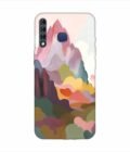 Infinix Smart 3 Plus earthy colors palette abstract nature painting art Custom Printed Back Cover Design