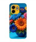 Infinix Smart 9 Hd bouquet flowers vase Custom Printed Back Cover Design