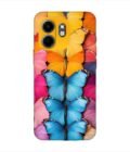 Infinix Smart 9 Hd closeup colorful butterfly collection display Custom Printed Back Cover Design