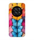 Infinix Zero 40 (5G) closeup colorful butterfly collection display Custom Printed Back Cover Design
