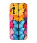Infinix Zero (5G) closeup colorful butterfly collection display Custom Printed Back Cover Design