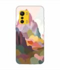 Infinix Zero (5G) earthy colors palette abstract nature painting art Custom Printed Back Cover Design