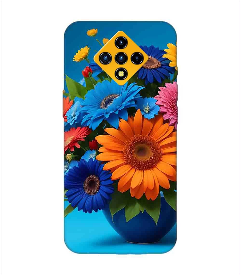 Infinix Zero 8I bouquet flowers vase Custom Printed Back Cover Design
