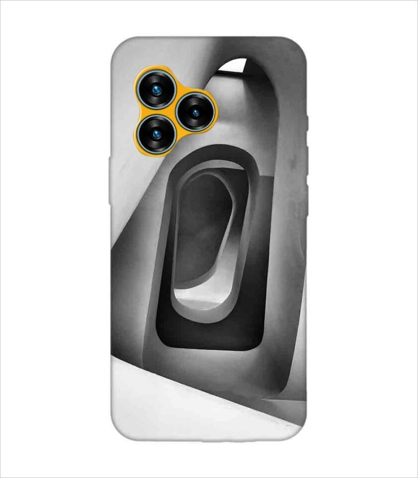 Printed Back Covers Lava Blaze Curve 5G close up open window