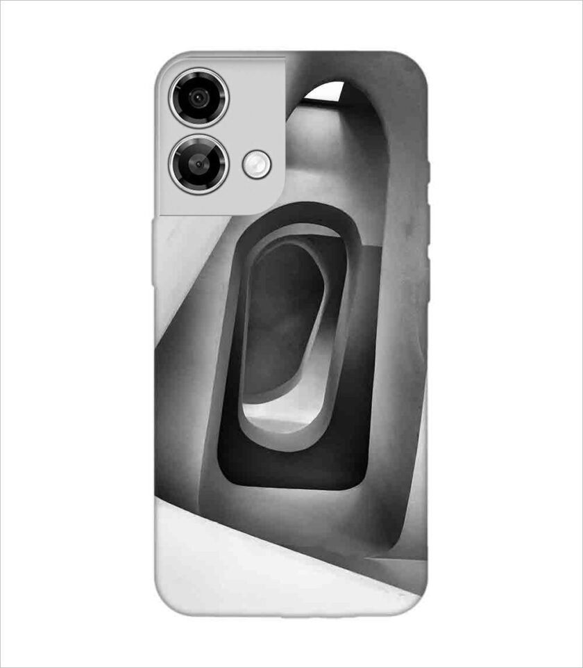 Printed Back Covers Lava Yuva 3 Pro close up open window