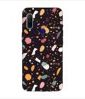 Printed Back Covers Lenovo K10 Plus close up pattern different types food