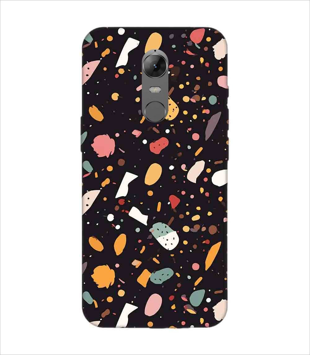 Printed Back Covers Lenovo K5 Note close up pattern different types food