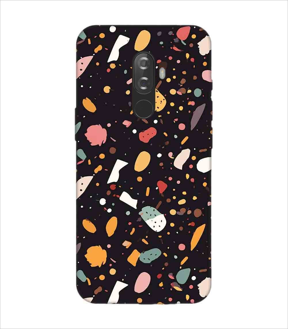 Printed Back Covers Lenovo K8 Note close up pattern different types food