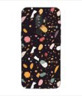 Printed Back Covers Lenovo K8 Plus close up pattern different types food