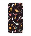 Printed Back Covers Motorola G8 Power Lite close up pattern different types food