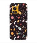 Printed Back Covers Motorola Moto Edge 30 Ultra close up pattern different types food