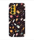 Printed Back Covers Motorola Moto Edge 5 close up pattern different types food