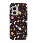 Printed Back Covers Motorola Moto G04 close up pattern different types food