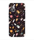 Printed Back Covers Motorola Moto G10 Power close up pattern different types food