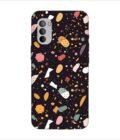 Printed Back Covers Motorola Moto G31 close up pattern different types food