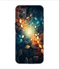Printed Back Covers Motorola Moto G32 close up mosaic rocks stones with light shining through