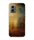 Printed Back Covers Motorola Moto G34 5Gp 1 close up painting golden blue background