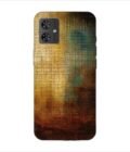 Printed Back Covers Motorola Moto G54 5G close up painting golden blue background