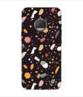 Printed Back Covers Motorola Moto G5S Plus close up pattern different types food