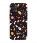 Printed Back Covers Motorola Moto G72 close up pattern different types food