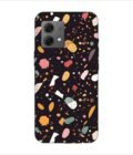 Printed Back Covers Motorola Moto G84 5G close up pattern different types food