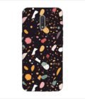 Printed Back Covers Nokia 2 close up pattern different types food