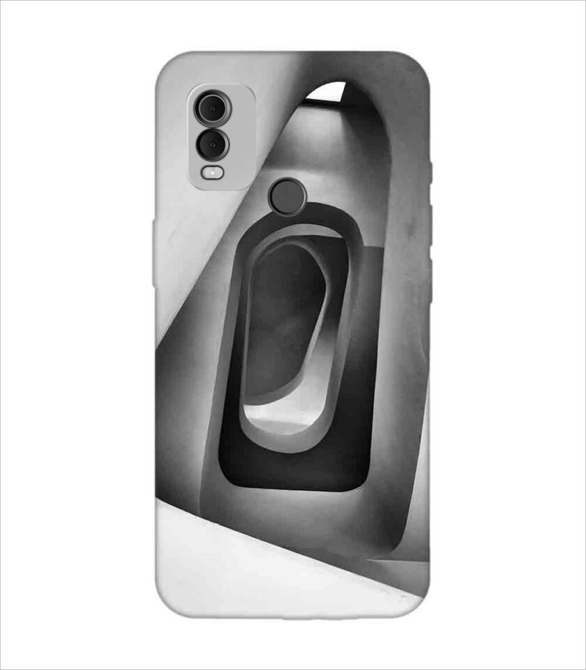 Printed Back Covers Nokia C22 close up open window