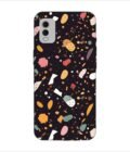 Printed Back Covers Nokia C32 close up pattern different types food