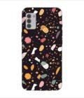 Printed Back Covers Nokia G42 5G close up pattern different types food