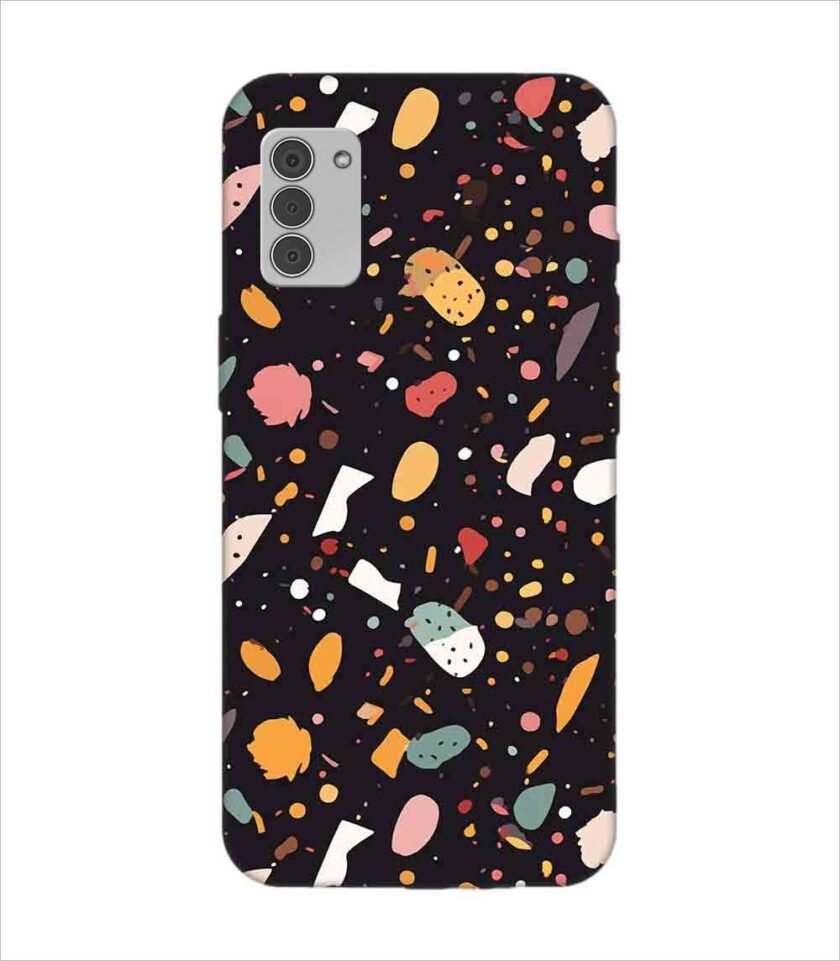 Printed Back Covers Nokia G42 5G close up pattern different types food