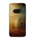 Printed Back Covers Nothing Phone 2A close up painting golden blue background