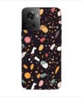 Printed Back Covers Oneplus 10R 5G close up pattern different types food