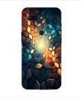 Printed Back Covers Oneplus 5T close up mosaic rocks stones with light shining through