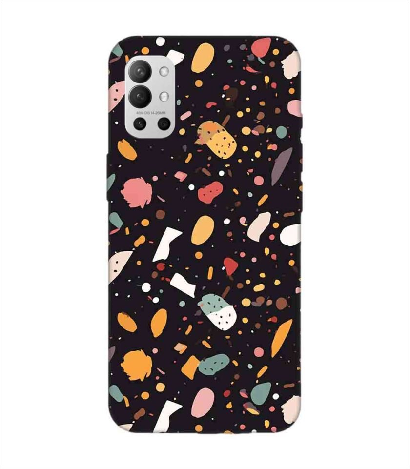 Oneplus 9R 5G close up pattern different types food