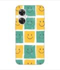 Printed Back Covers Oneplus Nord Ce 3 Lite 5G close up pattern smiley faces white background
