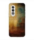 Printed Back Covers Oneplus Nord Ce 4 5G close up painting golden blue background