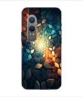 Printed Back Covers Oneplus Nord Ce 4 Lite 5G close up mosaic rocks stones with light shining through