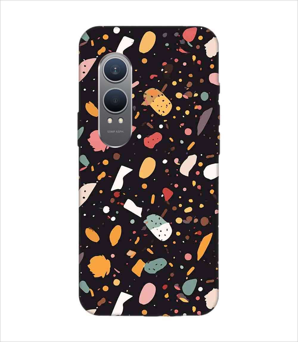 Printed Back Covers Oneplus Nord Ce 4 Lite 5G close up pattern different types food