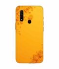 Oppo A31 Indian Flower Pattern Rangoli Background 1 Custom Printed Back Cover Design