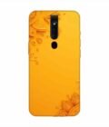Oppo F11 Pro Indian Flower Pattern Rangoli Background (1) Custom Printed Back Cover Design