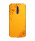 Oppo F11 Indian Flower Pattern Rangoli Background (1) Custom Printed Back Cover Design
